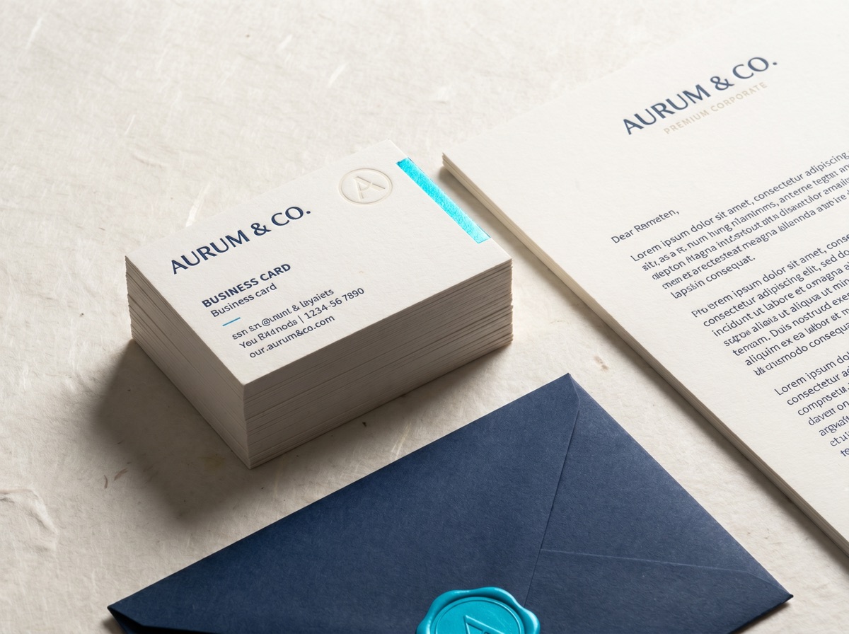 Business cards and stationery